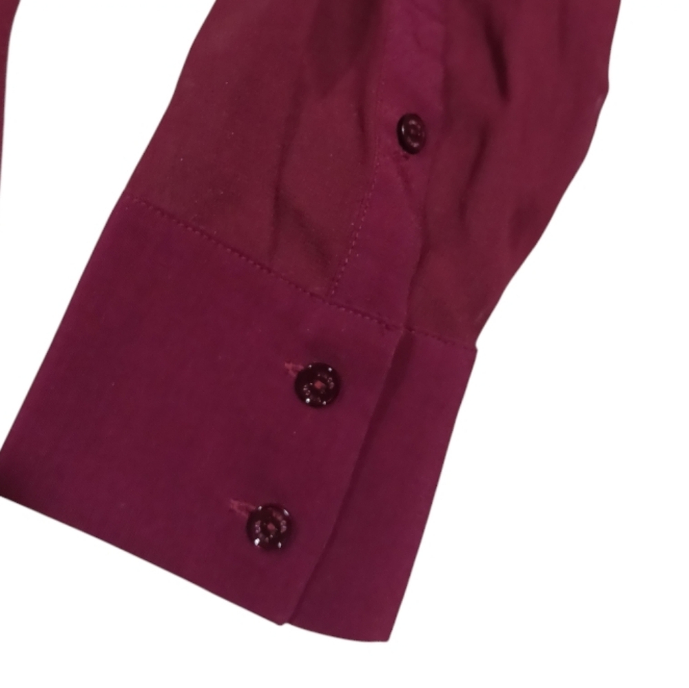 VINCE Silk Double Layer Shirtdress - Picture 8 of 14